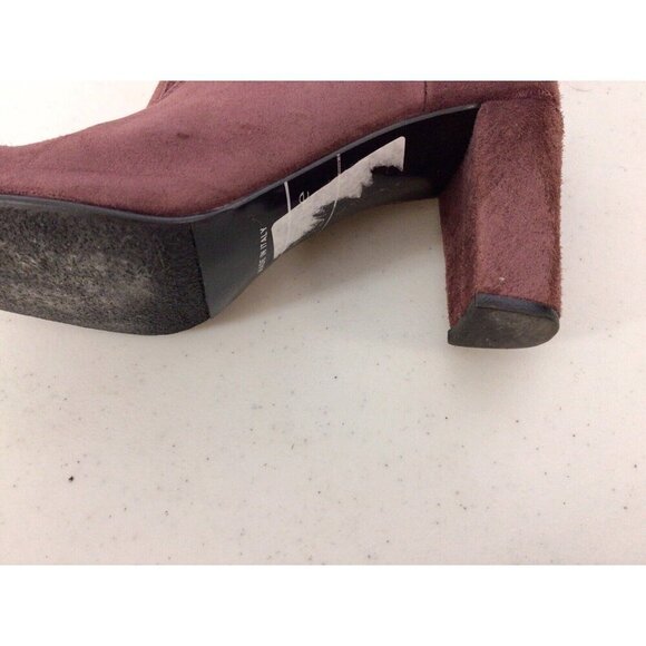 Armuse Tall Suede Boots Made in Italy Womens 7 - Picture 3 of 8